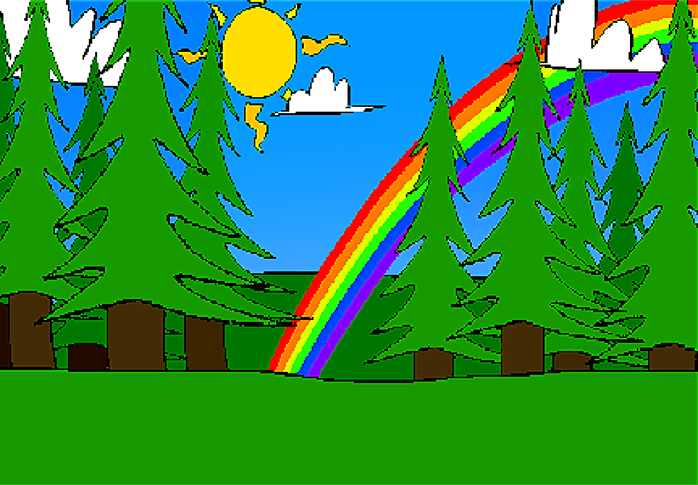 Forest Rainbow